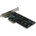 Inter-Tech Κάρτα PCIe σε 1 θύρες M.2 Riser Card