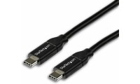 StarTech USB 2.0 Cable USB-C male - USB-C male 100W Μαύρο 2m