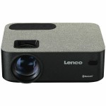 Lenco LPJ-700BKGY Projector Τεχνολογίας Προβολής LCD με Φυσική Ανάλυση 1280 x 720 και Φωτεινότητα 4000 Ansi Lumens Μαύρος