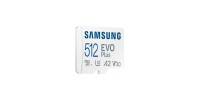 Samsung Evo Plus microSDXC 512GB Class 10 U3 V30 A2 UHS-I με αντάπτορα