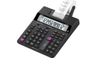 Casio HR-200RCE Αριθμομηχανή Χαρτοταινίας 12 Ψηφίων σε Μαύρο Χρώμα