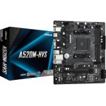 ASRock A520M-HVS Motherboard Micro ATX με AMD AM4 Socket