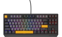 Genesis Thor 230 TKL Gaming Μηχανικό Πληκτρολόγιο Tenkeyless με Outemu Red διακόπτες και RGB φωτισμό (Αγγλικό US) Anchor Gray Positive