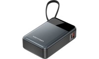 Vention Power Bank 20000mAh 65W με Θύρα USB-A και Θύρα USB-C Μαύρο