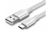 Ugreen USB 2.0 Cable USB-C male - USB-A male 60W Λευκό 1m