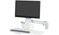 Ergotron StyleView Sit-stand Combo Arm Βάση Γραφείου με Βραχίονα Λευκή