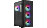 Aerocool Designer Gaming Midi Tower με RGB Φωτισμό Μαύρο