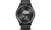Garmin vívomove Trend Stainless Steel 40mm Αδιάβροχο Smartwatch με Παλμογράφο Μαύρο
