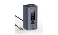 Baseus Spacemate 11in1 USB-C Docking Station με HDMI/DisplayPort 4K PD Ethernet και σύνδεση 4 Οθονών Γκρι
