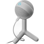 Logitech Yeti Orb Επιτραπέζιο Πυκνωτικό Μικρόφωνο Λευκό
