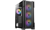 Antec AX90 Gaming Midi Tower Κουτί Υπολογιστή με Πλαϊνό Παράθυρο και RGB Φωτισμό Μαύρο