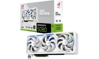 Asus GeForce RTX 5080 16GB GDDR7 ROG Astral White OC Edition Κάρτα Γραφικών