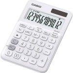 Casio Αριθμομηχανή Λογιστική MS-20UC 12 Ψηφίων σε Λευκό Χρώμα