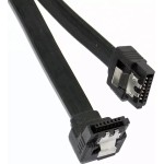 Lanberg 7-Pin SATA III female - 7-Pin SATA III female Angle (90°) Cable 0.5m Μαύρο (CA-SASA-13CU-0050-BK)