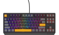 Genesis Thor 230 TKL Gaming Μηχανικό Πληκτρολόγιο Tenkeyless με Outemu Red διακόπτες και RGB φωτισμό (Αγγλικό US) Anchor Gray Positive