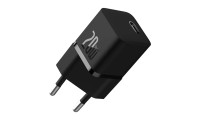 Baseus Φορτιστής Χωρίς Καλώδιο με Θύρα USB-C 20W Power Delivery / Quick Charge 5.0 Μαύρος (GaN5 1C)