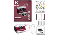 Kidywolf K-Print Παιδική Φωτογραφική Μηχανή με Θερμική Εκτύπωση Κόκκινη