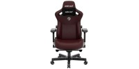 Anda Seat Kaiser 3 Large Υφασμάτινη Καρέκλα Gaming με Ρυθμιζόμενα Μπράτσα Classic Maroon