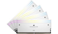 Corsair Dominator Titanium RGB XMP White 64GB DDR5 RAM με 4 Modules (4x16GB) και Ταχύτητα 6400 για Desktop