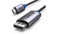 Ugreen Cm556 USB 2.0 Cable USB-C male - DisplayPort male Γκρι 3m