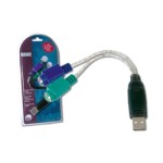Digitus USB-A male - 2x PS/2 female (DA-70118)