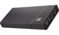 Green Cell Power Bank PBGC04 26800mAh 128W με Γρήγορη Φόρτιση και USB-C Μαύρο