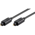 Goobay Optical Audio Cable TOS male - TOS male Μαύρο 2m (50565)