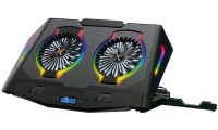 Conceptronic Ergo Cooling Pad για Laptop έως 17" με 2 Ανεμιστήρες και Φωτισμό