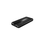 Natec Trevi Slim Power Bank 10000mAh 20W με 2 Θύρες USB-A και Θύρα USB-C Power Delivery / Quick Charge 2.0 Μαύρο