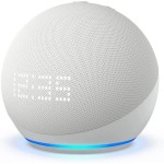 Amazon Echo Dot (5th Gen) With Clock Smart Hub Λευκό