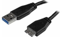 StarTech Regular USB 3.0 to micro USB-B Cable Μαύρο 3m