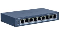 Hikvision DS-3E1309P-EI/M Unmanaged L2 PoE+ Switch με 8 Θύρες Ethernet