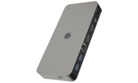 Icy Box IB-DK2880-C41 USB-C Docking Station με HDMI 8K PD Ethernet και σύνδεση 2 Οθονών Γκρι