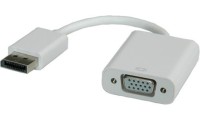 Adapter Roline 12.03.3146 DisplayPort to VGA White