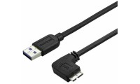 StarTech Regular USB 3.0 to micro USB-Β Cable Μαύρο 2m