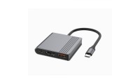 Cablexpert USB-C Docking Station με HDMI 4K Γκρι