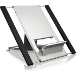Icy Box Βάση Στήριξης για Laptop έως 22" Ασημί (IB-LS300-LH)