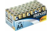 Maxell Αλκαλικές Μπαταρίες AA 1.5V 32τμχ