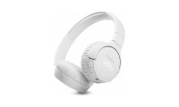 JBL Tune 670NC Ασύρματα/Ενσύρματα On Ear Ακουστικά Quick Charge Λευκά