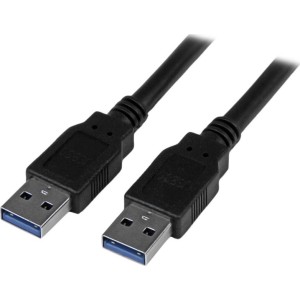 StarTech USB 3.0 Cable A to A M/M 3m Black USB3SAA3MBK