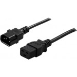 Powerwalker Schuko - IEC C14 Cable 1.2m Μαύρο (91010040)