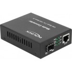 DeLock Media Converter 10GBase-R SFP+ to 10GBase-T RJ45