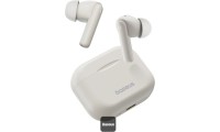 Baseus Bowie E17 In-ear Bluetooth Handsfree Ακουστικά Λευκά