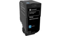Lexmark 74C2SCE Γνήσιο Toner Laser Εκτυπωτή Κυανό