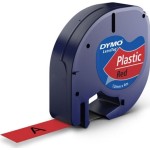 Dymo 91203 Ταινία Ετικετογράφου (4m x 12mm) S0721630 Κόκκινο