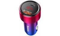 Baseus Φορτιστής Αυτοκινήτου Magic Car Charger QC 4.0 PD 45W με Θύρες: 1xUSB 1xType-C Πολύχρωμος