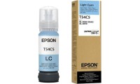 Epson T54C Γνήσιο Μελάνι Εκτυπωτή InkJet Ανοιχτό Κυανό