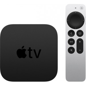 Apple TV Box TV 4K UHD με WiFi και 32GB Αποθηκευτικό Χώρο με Λειτουργικό tvOS και Siri