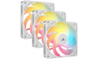 Corsair RS120-R ARGB 120mm PWM Reverse Fans Triple Pack - White