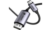 Ugreen USB 2.0 Cable USB-C male - DisplayPort Γκρι 2m
